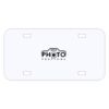 Personalized 3 X 6 Heavy Duty Acrylic / Plastic License Plate Thumbnail