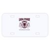 Personalized 3 X 6 Heavy Duty Acrylic / Plastic License Plate Thumbnail