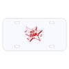 Personalized 3 X 6 Heavy Duty Acrylic / Plastic License Plate Thumbnail