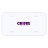 Personalized 3 X 6 Heavy Duty Acrylic / Plastic License Plate Thumbnail