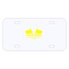 Personalized 3 X 6 Heavy Duty Acrylic / Plastic License Plate Thumbnail