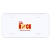 Personalized 3 X 6 Heavy Duty Acrylic / Plastic License Plate Thumbnail