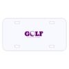 Personalized 3 X 6 Heavy Duty Acrylic / Plastic License Plate Thumbnail