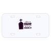 Personalized 3 X 6 Heavy Duty Acrylic / Plastic License Plate Thumbnail