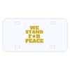 Personalized 3 X 6 Heavy Duty Acrylic / Plastic License Plate Thumbnail