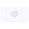 Personalized 3 X 6 Heavy Duty Acrylic / Plastic License Plate Thumbnail
