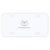 Personalized 3 X 6 Heavy Duty Acrylic / Plastic License Plate Thumbnail