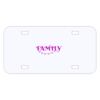 Personalized 3 X 6 Heavy Duty Acrylic / Plastic License Plate Thumbnail