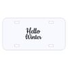 Personalized 3 X 6 Heavy Duty Acrylic / Plastic License Plate Thumbnail