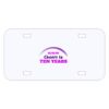 Personalized 3 X 6 Heavy Duty Acrylic / Plastic License Plate Thumbnail