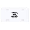 Personalized 3 X 6 Heavy Duty Acrylic / Plastic License Plate Thumbnail
