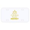 Personalized 3 X 6 Heavy Duty Acrylic / Plastic License Plate Thumbnail