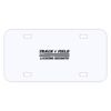 Personalized 3 X 6 Heavy Duty Acrylic / Plastic License Plate Thumbnail