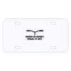 Personalized 3 X 6 Heavy Duty Acrylic / Plastic License Plate Thumbnail