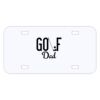 Personalized 3 X 6 Heavy Duty Acrylic / Plastic License Plate Thumbnail