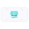 Personalized 3 X 6 Heavy Duty Acrylic / Plastic License Plate Thumbnail