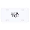 Personalized 3 X 6 Heavy Duty Acrylic / Plastic License Plate Thumbnail