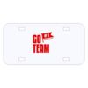 Personalized 3 X 6 Heavy Duty Acrylic / Plastic License Plate Thumbnail