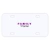 Personalized 3 X 6 Heavy Duty Acrylic / Plastic License Plate Thumbnail