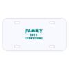 Personalized 3 X 6 Heavy Duty Acrylic / Plastic License Plate Thumbnail