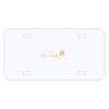 Personalized 3 X 6 Heavy Duty Acrylic / Plastic License Plate Thumbnail