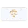 Personalized 3 X 6 Heavy Duty Acrylic / Plastic License Plate Thumbnail