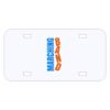 Personalized 3 X 6 Heavy Duty Acrylic / Plastic License Plate Thumbnail