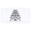 Personalized 3 X 6 Heavy Duty Acrylic / Plastic License Plate Thumbnail