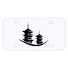 Personalized 3 X 6 Heavy Duty Acrylic / Plastic License Plate Thumbnail