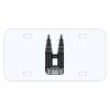 Personalized 3 X 6 Heavy Duty Acrylic / Plastic License Plate Thumbnail