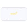 Personalized 3 X 6 Heavy Duty Acrylic / Plastic License Plate Thumbnail