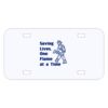 Personalized 3 X 6 Heavy Duty Acrylic / Plastic License Plate Thumbnail