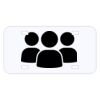 Personalized 3 X 6 Heavy Duty Acrylic / Plastic License Plate Thumbnail