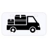 Personalized 3 X 6 Heavy Duty Acrylic / Plastic License Plate Thumbnail