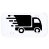 Personalized 3 X 6 Heavy Duty Acrylic / Plastic License Plate Thumbnail