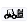 Personalized 3 X 6 Heavy Duty Acrylic / Plastic License Plate Thumbnail