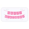 Personalized 3 X 6 Heavy Duty Acrylic / Plastic License Plate Thumbnail