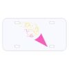 Personalized 3 X 6 Heavy Duty Acrylic / Plastic License Plate Thumbnail