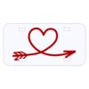 Personalized 3 X 6 Heavy Duty Acrylic / Plastic License Plate Thumbnail
