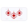 Personalized 3 X 6 Heavy Duty Acrylic / Plastic License Plate Thumbnail