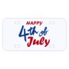 Personalized 3 X 6 Heavy Duty Acrylic / Plastic License Plate Thumbnail