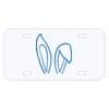 Personalized 3 X 6 Heavy Duty Acrylic / Plastic License Plate Thumbnail