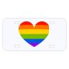 Personalized 3 X 6 Heavy Duty Acrylic / Plastic License Plate Thumbnail