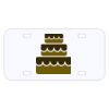 Personalized 3 X 6 Heavy Duty Acrylic / Plastic License Plate Thumbnail