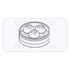 Personalized 3 X 6 Heavy Duty Acrylic / Plastic License Plate Thumbnail