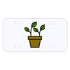 Personalized 3 X 6 Heavy Duty Acrylic / Plastic License Plate Thumbnail