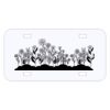 Personalized 3 X 6 Heavy Duty Acrylic / Plastic License Plate Thumbnail