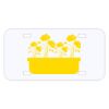 Personalized 3 X 6 Heavy Duty Acrylic / Plastic License Plate Thumbnail