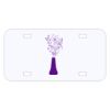 Personalized 3 X 6 Heavy Duty Acrylic / Plastic License Plate Thumbnail