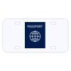 Personalized 3 X 6 Heavy Duty Acrylic / Plastic License Plate Thumbnail